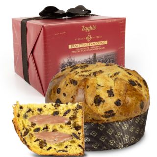 Lahodné vánoční PANETTONE ZAGHIS FRAGOLINO s jahodovým krémem a kousky hořké čokolády. Prostě lahůdka. Od 2.11. na našem...
